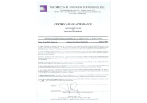 sertifikat hipnoterapi pak iwan part1